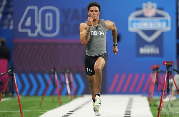 Christian Gonzalez NFL Combine